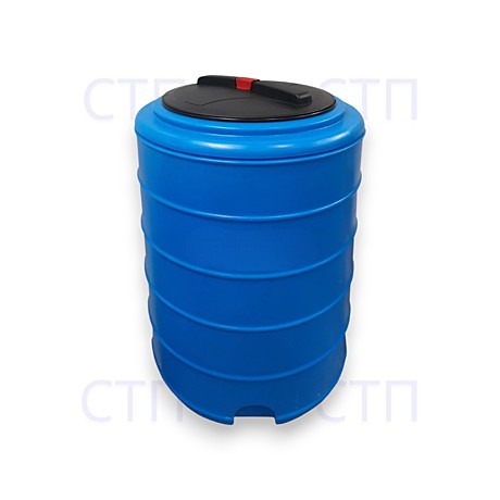 Terra RVP200 бак для воды, круглый с рёбрами - синий