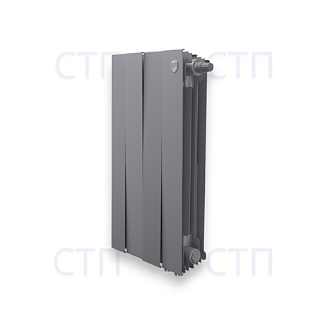 Радиатор Royal Thermo PianoForte 500 Silver Satin VDR80 - 4 секц.