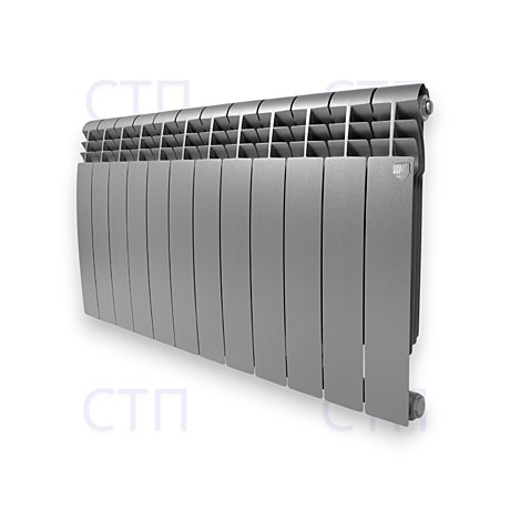 Радиатор Royal Thermo BiLiner 500 Silver Satin - 12 секц.