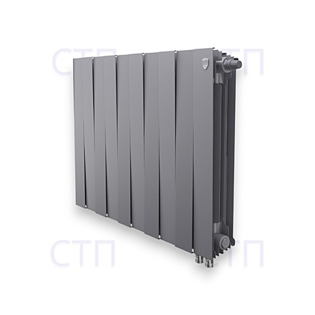 Радиатор Royal Thermo PianoForte 500 Silver Satin VDR80 - 12 секц.