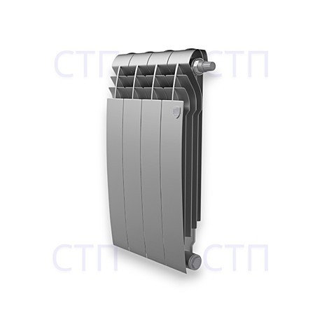 Радиатор Royal Thermo BiLiner 500 Silver Satin VR80 - 4 секц.