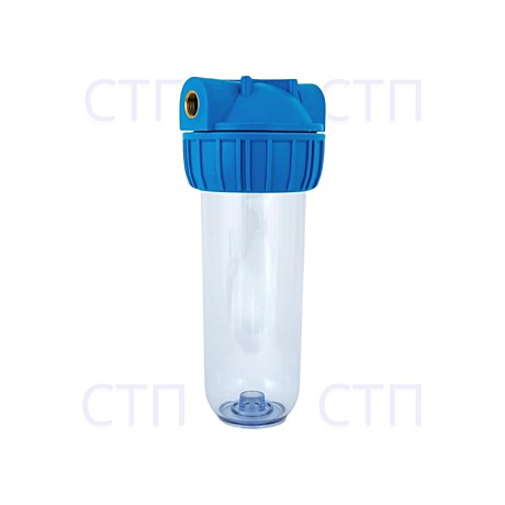 Aquakit SL 10'' 3P TP колба фильтра 1/2'' (прозрачная)	