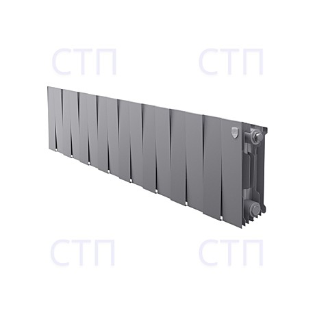 Радиатор Royal Thermo PianoForte 200 /Silver Satin - 16 секц.