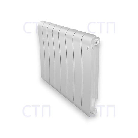 Радиатор биметаллический Royal Thermo Infinity 500 Bianco Traffico VR80 - 8 секц.