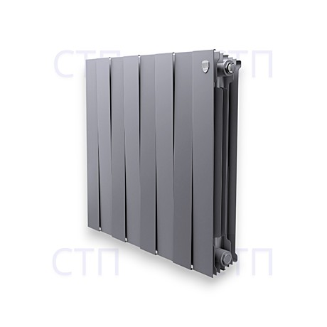 Радиатор Royal Thermo PianoForte 500 Silver Satin - 8 секц.