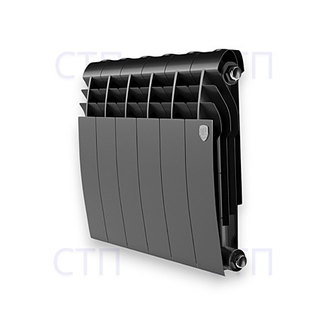 Радиатор Royal Thermo BiLiner 350 /Noir Sable - 6 секц.