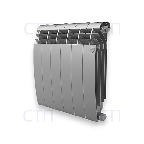 Радиатор Royal Thermo BiLiner 500 Silver Satin - 6 секц.
