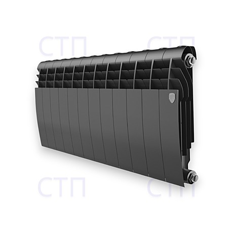 Радиатор Royal Thermo BiLiner 350 /Noir Sable - 12 секц.