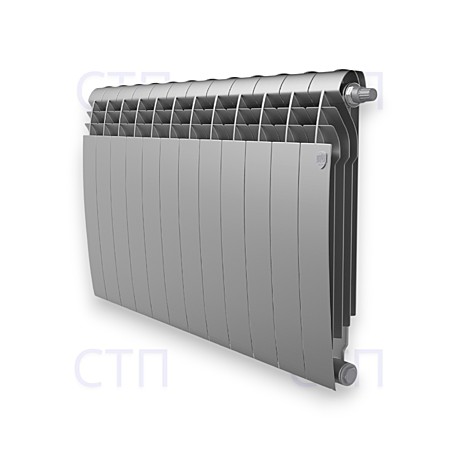 Радиатор Royal Thermo BiLiner 500 Silver Satin VR80 - 12 секц.