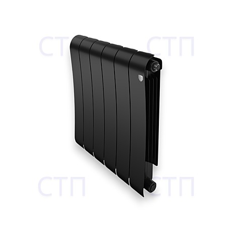 Радиатор биметаллический Royal Thermo Infinity 500 Noir Sable VR80 - 6 секц.