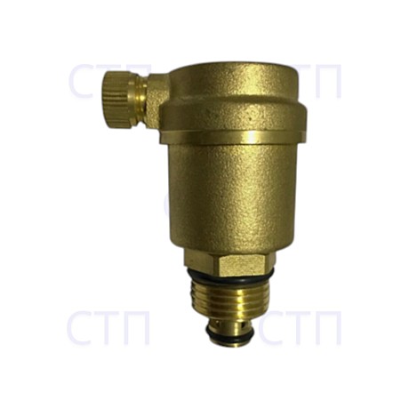 Клапан д/радиатора 1/2*3/8 автомат.спускю SMS -692 с отсек.клапаном бок выпуск