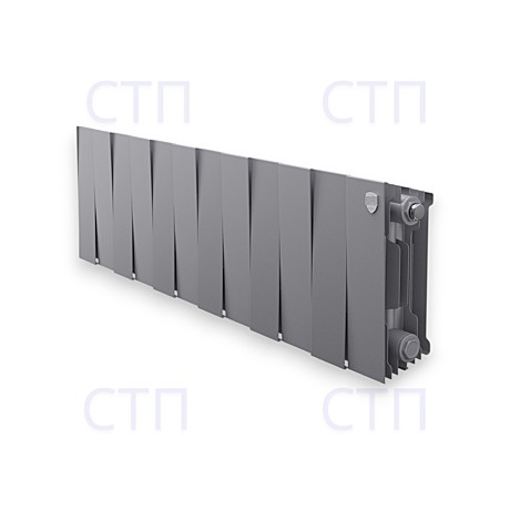 Радиатор Royal Thermo PianoForte 200 /Silver Satin - 12 секц.