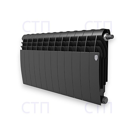Радиатор Royal Thermo BiLiner 350 Noir Sable VR80 - 12 секц.