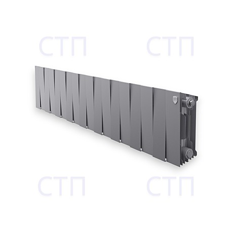 Радиатор Royal Thermo PianoForte 200 /Silver Satin - 20 секц.