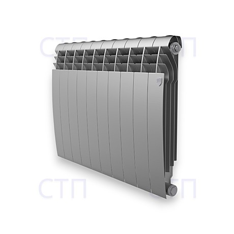 Радиатор Royal Thermo BiLiner 500 Silver Satin - 10 секц.