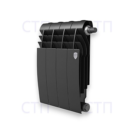 Радиатор Royal Thermo BiLiner 350 /Noir Sable VR - 4 секц.