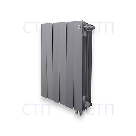 Радиатор Royal Thermo PianoForte 500 Silver Satin VDR80 - 6 секц.