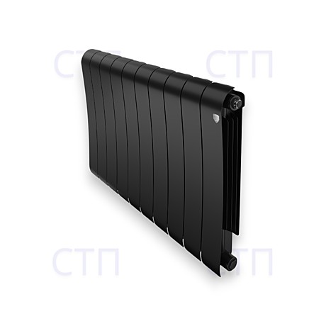 Радиатор биметаллический Royal Thermo Infinity 500 Noir Sable VR80 - 10 секц.