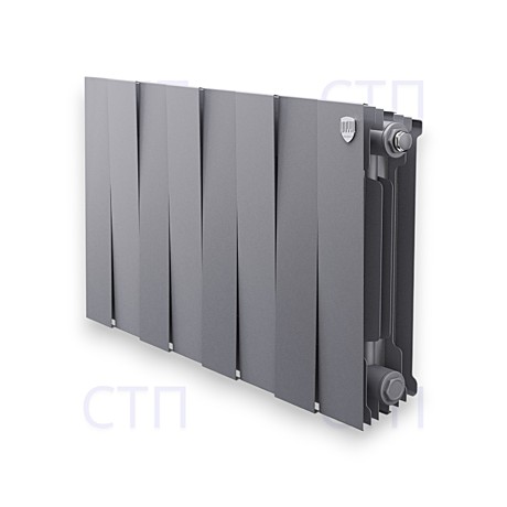 Радиатор Royal Thermo PianoForte 300 /Silver Satin - 8 секц.