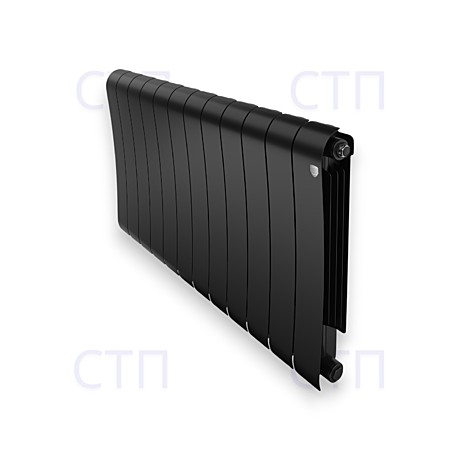 Радиатор биметаллический Royal Thermo Infinity 500 Noir Sable VR80 - 12 секц.