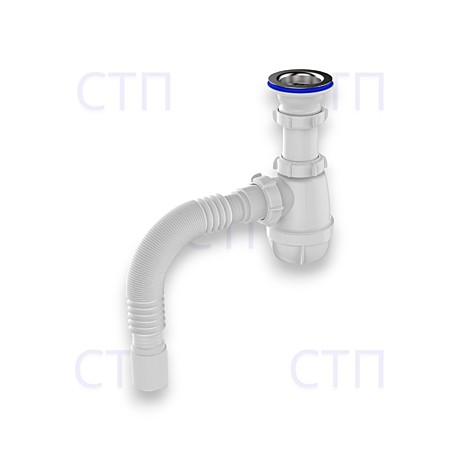 Сифон М Аквант S-0105 с вып,11/2*40 с гт,40*40 малый****