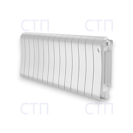 Радиатор биметаллический Royal Thermo Infinity 300 Bianco Traffico - 14 секц.