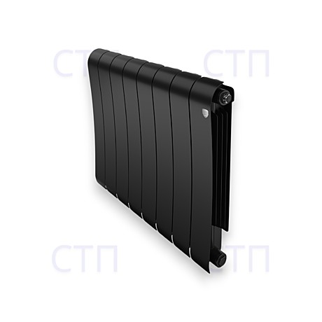 Радиатор биметаллический Royal Thermo Infinity 500 Noir Sable VR80 - 8 секц.