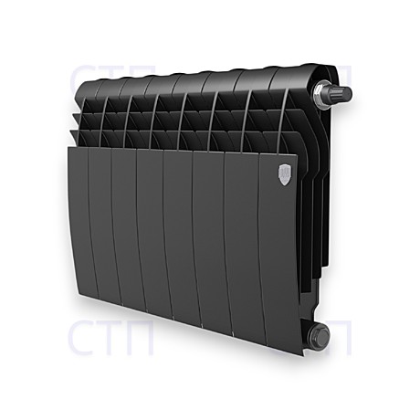 Радиатор Royal Thermo BiLiner 350 Noir Sable VR80 - 8 секц.