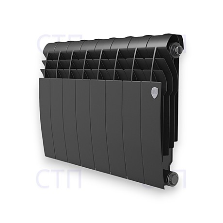 Радиатор Royal Thermo BiLiner 350 /Noir Sable - 8 секц.