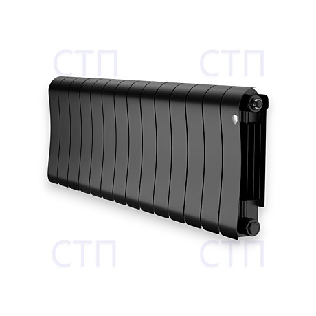 Радиатор биметаллический Royal Thermo Infinity 300 Noir Sable - 14 секц.