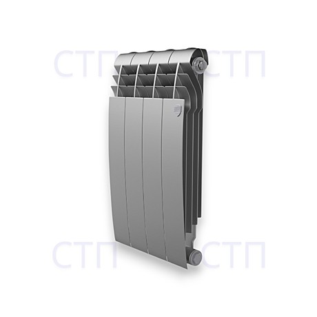Радиатор Royal Thermo BiLiner 500 Silver Satin - 4 секц.
