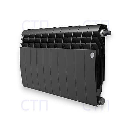 Радиатор Royal Thermo BiLiner 350 Noir Sable VR80 - 10 секц.