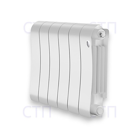 Радиатор биметаллический Royal Thermo Infinity 300 Bianco Traffico - 6 секц.