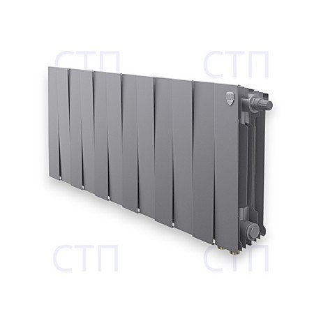 Радиатор Royal Thermo PianoForte 300 Silver Satin VDR80 - 12 секц.