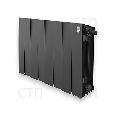 Радиатор Royal Thermo PianoForte 300 Noir Sable VDR80 - 8 секц.