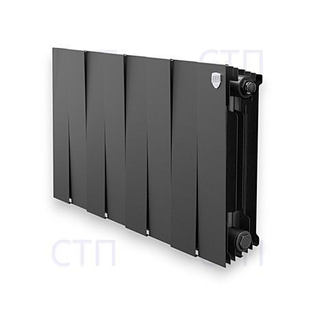 Радиатор Royal Thermo PianoForte 300 /Noir Sable - 8 секц.